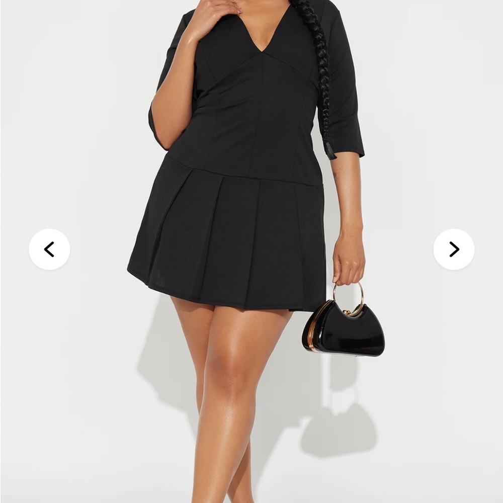Fashion Nova Black Mini Dress